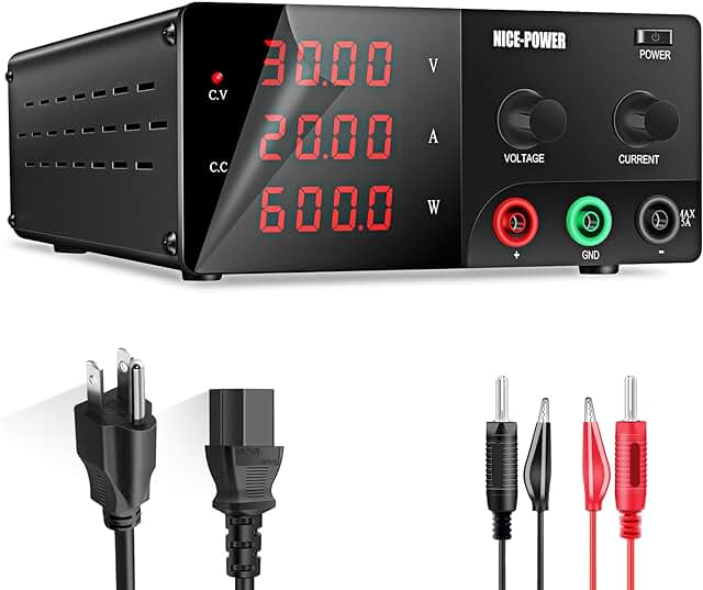 0 30v 0 5a Regulated Variable Power Supply
